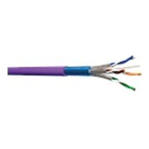 CABLE RESEAU F/FTP / CAT6A LSZH 500M VIOLET